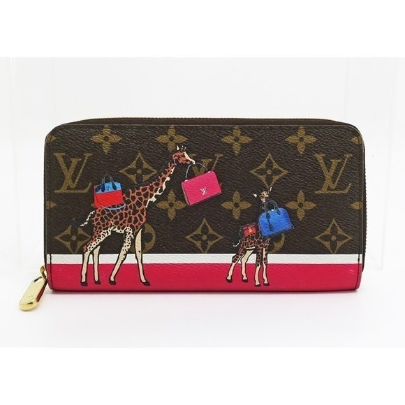 Louis Vuitton Animal Wallet Monogram Zippy Giraffe - Picture 1 of 3
